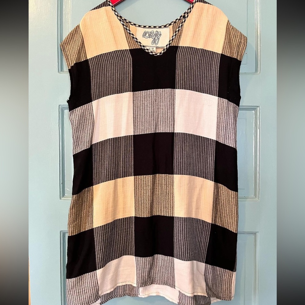 EUC Ace & Jig Olive Shift Dress in “Banjo” - Small